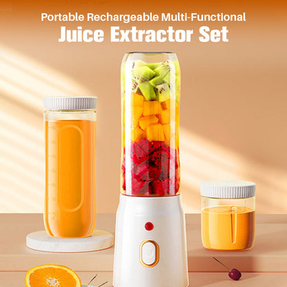 🔥Hot Sale 50% OFF🔥Portable Rechargeable Multi-Functional Juice Extractor Set