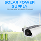 🌞Solar Wireless Security Cameras🛠️Large Panoramic Coverage · Farm/Courtyard Solar Power Supply · No Wiring Required