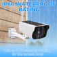 🌞Solar Wireless Security Cameras🛠️Large Panoramic Coverage · Farm/Courtyard Solar Power Supply · No Wiring Required