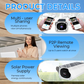 🌞Solar Wireless Security Cameras🛠️Large Panoramic Coverage · Farm/Courtyard Solar Power Supply · No Wiring Required