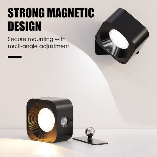 🔥HOT SALE  50%OFF🔥No-Drill Magnetic 360° Rotation Wall Lamp