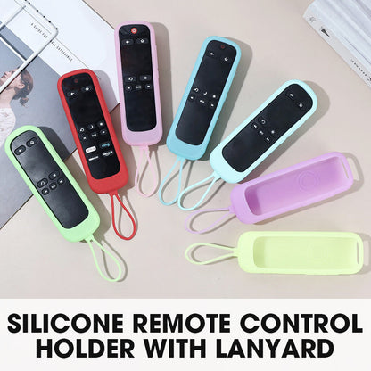 🔥HOT SALE  50%OFF🔥Silicone Remote Control Holder with Lanyard