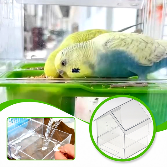 🎁HOT SALE(49% OFF)🔥Pull-Out External Parrot Feeder