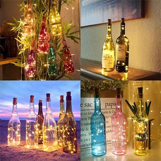 🔥HOT SALE (50% OFF)🔥LED Bottle String Lights for Indoor/Outdoor Decoration