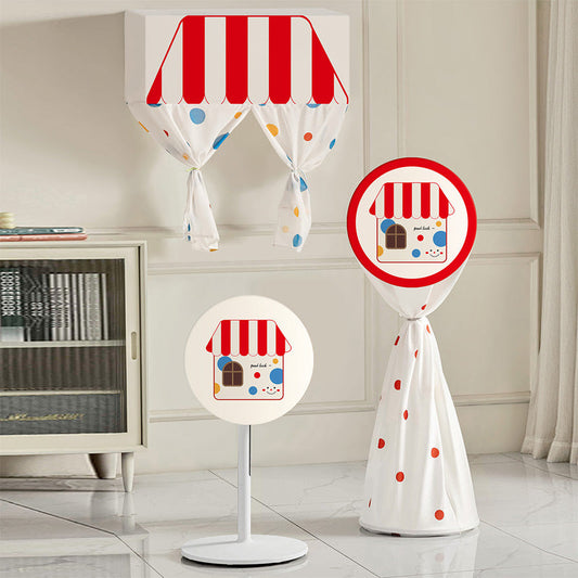 🎉HOT SALE🎉Cartoon Pattern Electric Fan Dust Cover