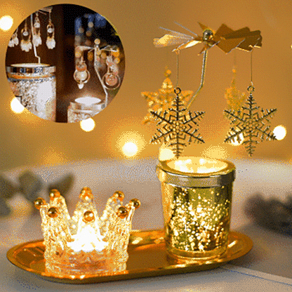 ⏰FLASH SALE 48% OFF🔥Rotating Scented Candle Holder