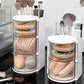 🎁 Hot Sale 49% OFF 🔥Rotatable Clear Makeup Organizer with Brush Holder