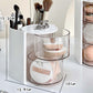 🎁 Hot Sale 49% OFF 🔥Rotatable Clear Makeup Organizer with Brush Holder