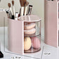 🎁 Hot Sale 49% OFF 🔥Rotatable Clear Makeup Organizer with Brush Holder