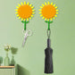 Creative Smiling Sunflower Wall Hook