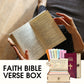 🎁🎁Faith Bible Verse Box