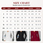 Women's V-Neck Button Down Long Sleeve Fall Dress