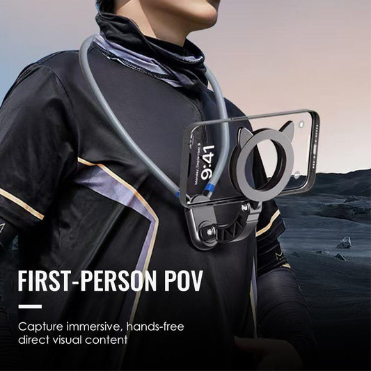 📢📢BIG SALE⏰⏰Hands-Free Magnetic Neck Phone Mount