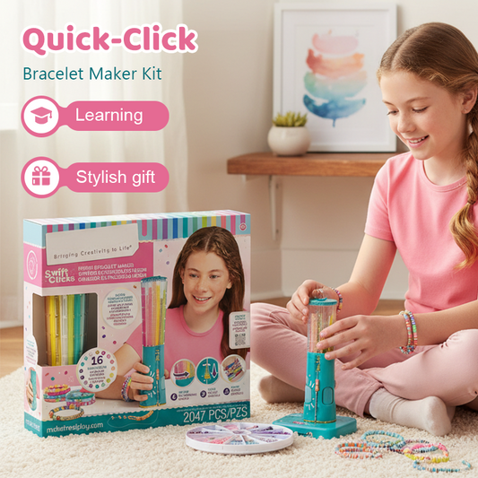 😍Christmas party season's here!🎅Quick-Click Bracelet Maker Kit