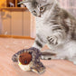Fun Simulation Bird-Style Cat Toy with Intelligent Touch Sensor Sound