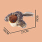 Fun Simulation Bird-Style Cat Toy with Intelligent Touch Sensor Sound