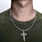 Delicate Timeless Elegance Cross Necklace