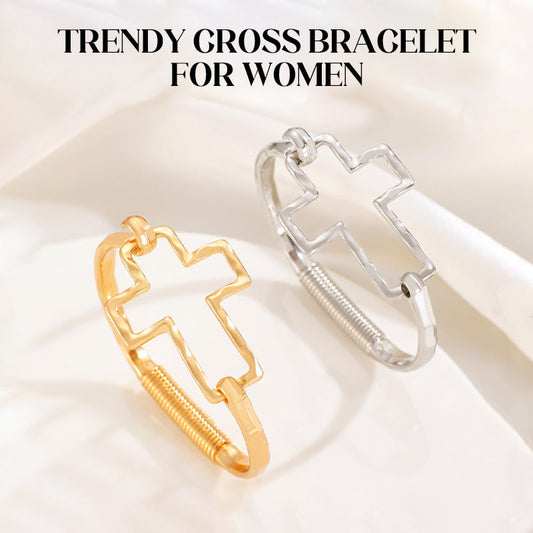 Trendy Cross Bracelet for Women