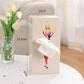 Creative Girl's Long Skirt Tissue Box