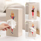 Creative Girl's Long Skirt Tissue Box