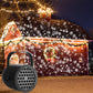 🎅Christmas Hot Sale🎁16-Pattern USB Christmas Projector Light