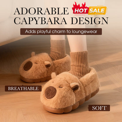 🔥Trending Now🔥|Warm Indoor Non-Slip Capybara Slippers