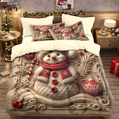 🎊Christmas sale - 50% Off🎊Festive Christmas 3-Piece Duvet Cover Set