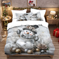 🎊Christmas sale - 50% Off🎊Festive Christmas 3-Piece Duvet Cover Set