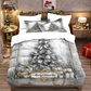 🎊Christmas sale - 50% Off🎊Festive Christmas 3-Piece Duvet Cover Set