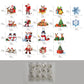📢📢50 % OFF !!⏰⏰Luminous Christmas Wall Stickers Set