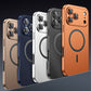 Magnetic Buckle Case with Metal Frame for iPhone