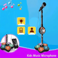 🎁🎄Christmas Sale 50% OFF! 🎤✨Microphone Toy, Karaoke Machine Toy with Light