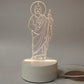 🎅Christmas Sale 50% OFF!! 🎄Jesus 3D Night Lamp & Religious Gifts