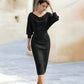 🌟 Limited Time 49% OFF💃Women’s Elegant Waist-Cinching Slimming Dress | Elegant Fit & Figure-Flattering Silhouette✨