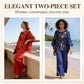 Women's Printed Top & Pants 2-Piece Set